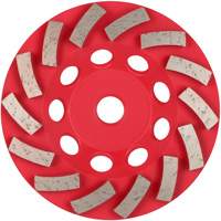 DIAMOND MAX Turbo 14-Segment Diamond Cup Wheel Haskins Industrial Inc.
