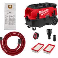M18 FUEL 9 Gallon Dual Battery Dust Extractor with PACKOUT Compatibility and VACLINK Kit, 27-3/4" x 19" Haskins Industrial Inc.