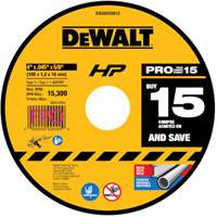 All-Purpose Cutting Wheel, 4" x 0.45", 5/8" Arbor, Type 1, Aluminum Oxide Haskins Industrial Inc.