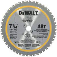 Circular Saw Blade, 7-1/4", 48 Teeth, Metal Use Haskins Industrial Inc.
