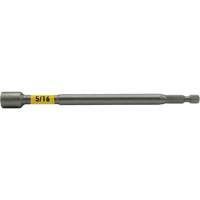 Impactech&reg; Nut Driver, 5/16" Tip, 1/4" Drive, 6" L, Magnetic Haskins Industrial Inc.