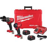 M18 FUEL 2-Tool ½” Hammer Drill Driver & SURGE ¼” Hex Hydraulic Driver Combo Kit, Lithium-Ion, 18 V Haskins Industrial Inc.