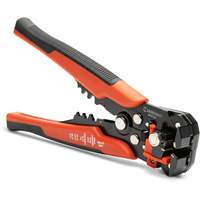 Self-Adjusting Wire Stripper & Cutter, 8" L, 10-24 AWG Haskins Industrial Inc.