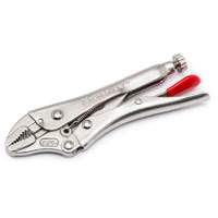 Locking Pliers with Wire Cutter, 7" Length, Curved Jaw Haskins Industrial Inc.