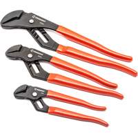 Straight Jaw Dipped Handle Tongue & Groove Plier Set, 3 Pieces Haskins Industrial Inc.