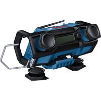 Compact Jobsite Radio with Bluetooth&reg; 5.0, Lithium-Ion, 18 V Haskins Industrial Inc.