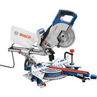 Single-Bevel Slide Miter Saw, 8-1/2", 12 A, 120 V Haskins Industrial Inc.