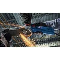 Rectifieuse angulaire ergonomique, 4-1/2", 120 V, 10 A, 11000 Tr/min Haskins Industrial Inc.