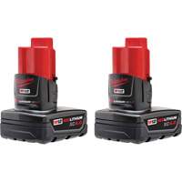 M12 REDLITHIUM XC4.0 Batteries, Lithium-Ion, 12 V, 4 Ah Haskins Industrial Inc.