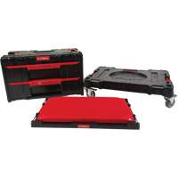 3-Piece Arx&reg; Dolly with Swivel Casters Set, 23-1/10" x 15" x 13-2/5", Black Haskins Industrial Inc.