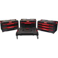4-Piece Arx&reg; Dolly with Swivel Casters Set, 23-1/10" x 15" x 22-1/2", Black Haskins Industrial Inc.