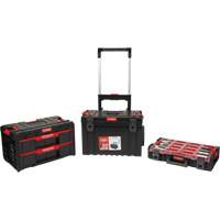 3-Piece Arx&reg; Rolling Toolbox Base Set, 25-1/5" x 19" x 42-2/5", Black Haskins Industrial Inc.