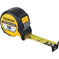 CONTROL-LOCK Tape Measure, 25 mm x 16', Imperial Graduations Haskins Industrial Inc.