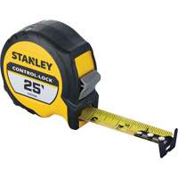 CONTROL-LOCK Tape Measure, 25 mm x 25', Imperial Graduations Haskins Industrial Inc.