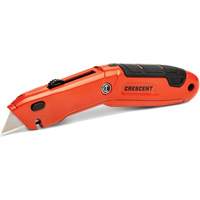 Retractable Knife, Steel, Aluminum Handle Haskins Industrial Inc.