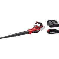 Cordless 110 CFM Universal Blower with 2.5Ah Battery & Charger Starter Kit, 18 V, 155.34 MPH Output, Battery Powered Haskins Industrial Inc.