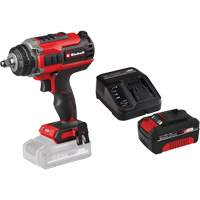Professional Cordless Impact Wrench with 4Ah PXC Battery & Charger Starter Kit, 18 V, 1/2" Socket Haskins Industrial Inc.