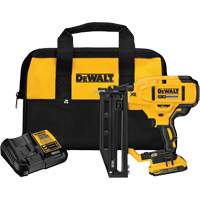 Ensemble de cloueuse droite sans fil pour la finition de cal 16 XR, 20 V, Lithium-ion Haskins Industrial Inc.
