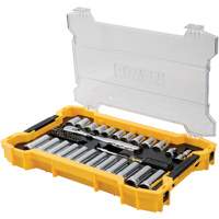 Jeu d'outils 3/8" & 1/2" pour m&eacute;canicien avec plateau & couvercle TOUGHSYSTEM 2.0 Haskins Industrial Inc.