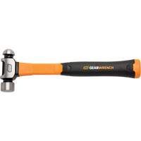 Marteau &agrave; panne ronde, Poids de la t&ecirc;te 16 oz, Face Ordinaire/Poli, Prise Fibre de verre Haskins Industrial Inc.