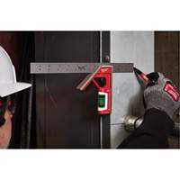 Magnetic Combination Square, 12" L, Stainless Steel, Plain Haskins Industrial Inc.