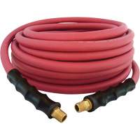 MAXPRO Rubber Hose, Air/Water, EPDM Rubber/Polyester, 3/8" dia. x 50', 300 psi, 1/4 NPT Haskins Industrial Inc.