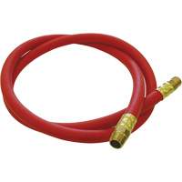 Hose Reel Connecting Hose, Air, EPDM Rubber, 1/2" dia. x 5', 300 psi, 1/2 NPT Haskins Industrial Inc.