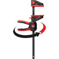 One-Hand Bar Trigger Clamps with 360° Rotating Handle, 4-1/2" (114.3 mm) Haskins Industrial Inc.