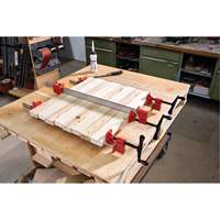 Heavy-Duty I-Beam Steel Bar Clamp, 36" (914.4 mm) Capacity, 2" (50.8 mm) Throat Depth Haskins Industrial Inc.