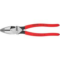 High Leverage Lineman's Pliers New England with Fish Tape Puller & Crimper Haskins Industrial Inc.