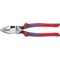 High Leverage Lineman's Pliers New England with Fish Tape Puller, Crimper & KNIPEXTEND Handle Haskins Industrial Inc.