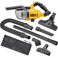 Aspirateur &agrave; main sans fil pour d&eacute;chets secs, 20 V, Capacit&eacute; 0,18 gal Haskins Industrial Inc.