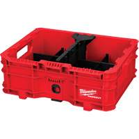 Bac &agrave; profil bas PACKOUT, 15" x 18-5/8" x 6-5/8", Noir/Rouge Haskins Industrial Inc.