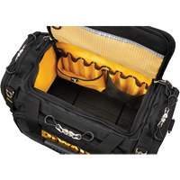 ToughSystem&reg; 2.0 Dirt Repellent Jobsite Tool Bag, 1680 Denier, 50 Pockets, Black/Yellow Haskins Industrial Inc.