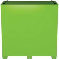Armoire ventil&eacute;e pour le rangement d'&eacute;PI sur place, Acier, Vert lime haute visibilit&eacute; Haskins Industrial Inc.