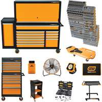 MEGAMOD Master Mechanics Tool Set in Premium Modular Foam Trays with Tool Storage & Shop Equipment, 1331 Pieces Haskins Industrial Inc.