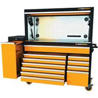 MEGAMOD Master Mechanics Tool Set in Premium Modular Foam Trays with Tool Storage & Shop Equipment, 1331 Pieces Haskins Industrial Inc.