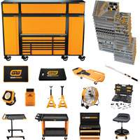 MEGAMOD Mechanics Tool Set in Premium Modular Foam Trays with Tool Storage & Shop Equipment, 1858 Pieces Haskins Industrial Inc.