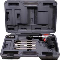 Marteau pneumatique robuste avec burins, 21,8 pi³/min, 1/4" NPT, 2600 coups/min, 3/4" x 3-3/4" (19,05 mm x 95,25 mm) Haskins Industrial Inc.