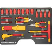 VDE Insulated Tool Set, 1000 V, 39 Pcs Haskins Industrial Inc.