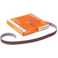 Papier abrasif manuel Coolcut, Oxyde d'aluminium, 1-1/2" la x 150' lo, Grain P60 Haskins Industrial Inc.