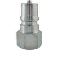 Hydraulic Quick Coupler - Plug, Stainless Steel, 1/4" Dia. Haskins Industrial Inc.