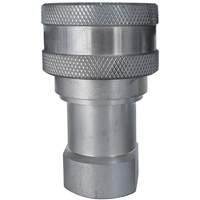 Hydraulic Quick Coupler - Stainless Steel Manual Coupler, Brass/Stainless Steel Haskins Industrial Inc.