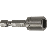 Nutsetter For Metric Sheet Metal Screws, 6 mm Tip, 1/4" Drive, 44.5 mm L, Magnetic Haskins Industrial Inc.