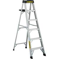 3400 Series Industrial Extra Heavy-Duty Step Ladder, 6', Aluminum, 300 lbs. Capacity, Type 1A Haskins Industrial Inc.
