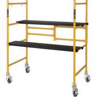 Ensemble de petit &eacute;chafaudage de base de 4' Jobsite Series, Cadre Acier, 41" p x 45-3/4" h Haskins Industrial Inc.