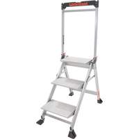 Jumbo Step™ Ladder, 2.2', Aluminum, 375 lbs. Capacity, Type 1AA VD613 | Haskins Industrial Inc.