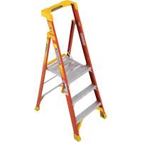 Podium Ladder, 3', 300 lbs. Cap. VD685 | Haskins Industrial Inc.