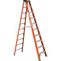 Step Ladder, 10', Fibreglass, 375 lbs. Capacity, Type 1AA Haskins Industrial Inc.