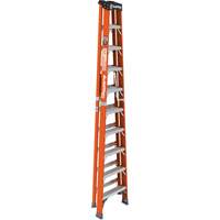 Step Ladder, 10', Fibreglass, 375 lbs. Capacity, Type 1AA Haskins Industrial Inc.